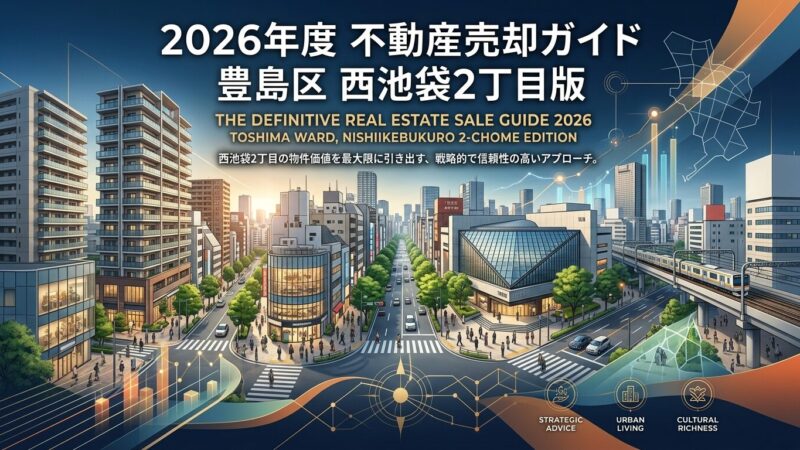 【西池袋2丁目】不動産売却ガイド｜相場・税金・費用・流れ【2026年版】