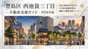 西池袋3丁目の不動産売却ガイド｜相場・税金・費用・流れ【2026年版】