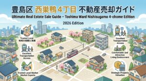 西巣鴨4丁目の不動産売却ガイド｜相場・税金・流れ【2026年版】