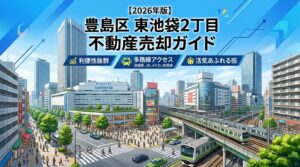 東池袋2丁目 不動産売却ガイド｜相場・税金・費用・流れ【2026年版】