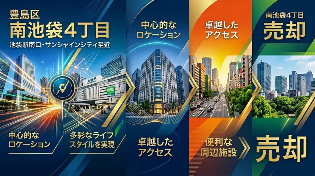 南池袋4丁目 不動産売却ガイド｜相場・税金・費用・流れ【2026年版】