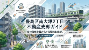 南大塚2丁目 不動産売却ガイド｜相場・税金・費用・流れ【2026年版】