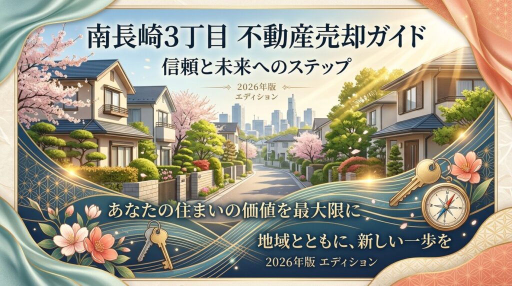 豊島区南長崎3丁目 不動産売却ガイド｜相場・税金・流れ【2026年版】