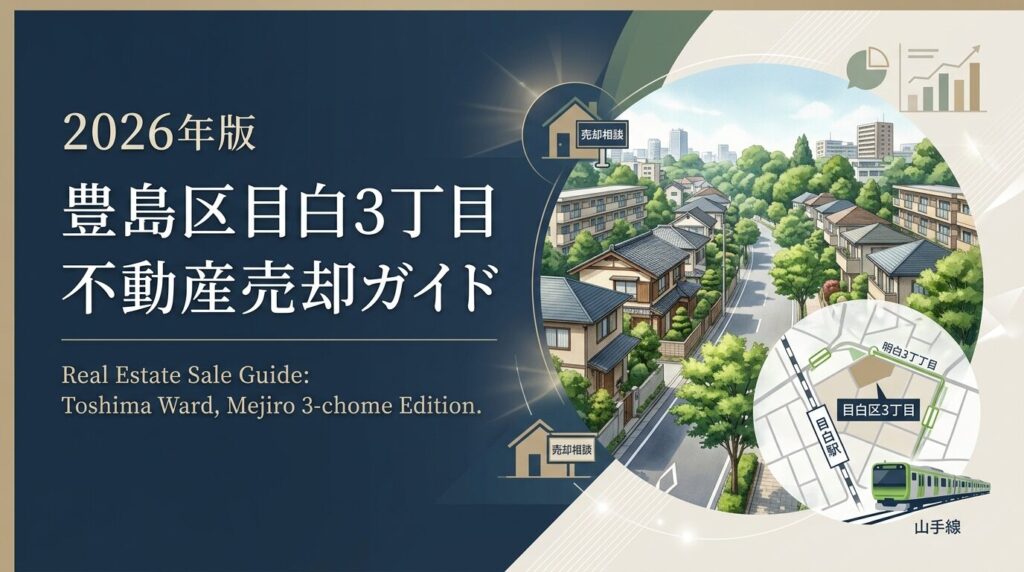 目白3丁目 不動産売却ガイド｜相場・税金・流れ【2026年版】