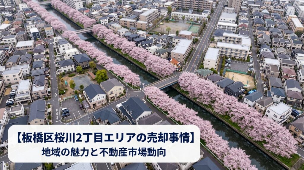 板橋区桜川2丁目 不動産売却ガイド｜相場・税金・費用