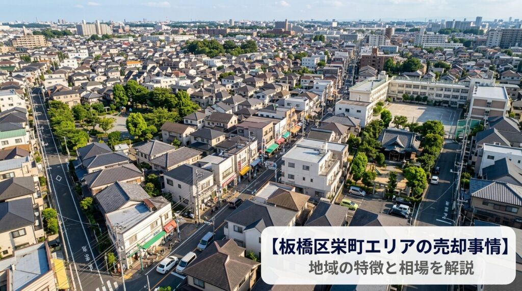 板橋区栄町の不動産売却ガイド｜相場・税金・費用