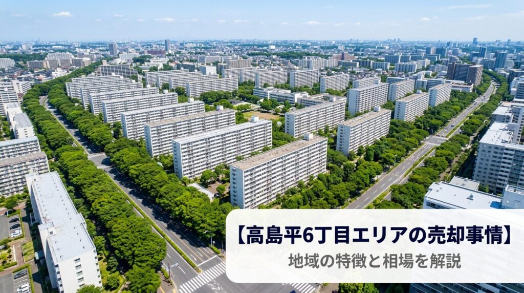 板橋区高島平6丁目 不動産売却ガイド｜相場・税金・費用・流れ