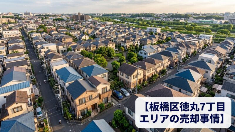 板橋区徳丸7丁目 不動産売却ガイド｜相場・税金・費用