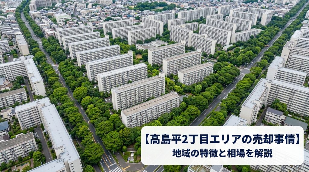 板橋区高島平2丁目 不動産売却ガイド｜相場・税金・費用・流れ