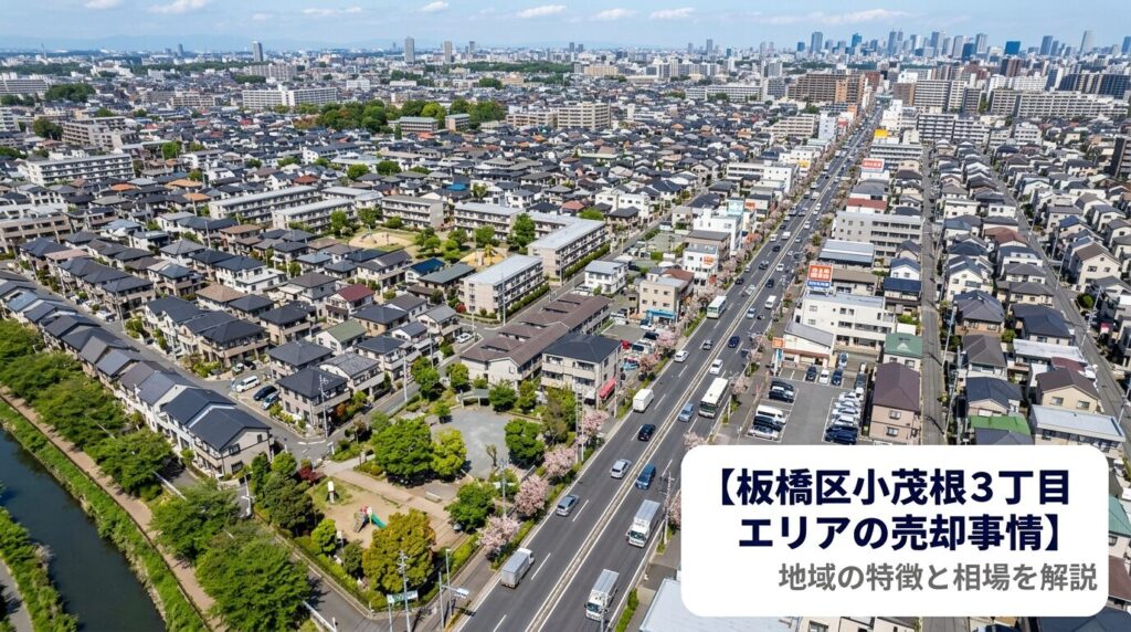 板橋区小茂根3丁目 不動産売却ガイド｜相場・税金・費用
