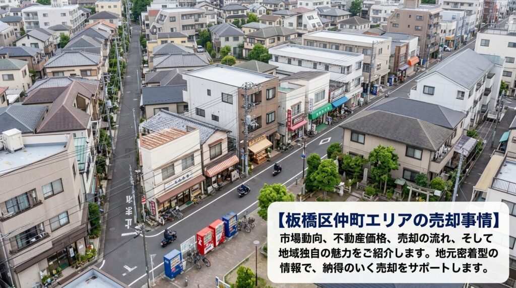 板橋区仲町の不動産売却ガイド｜相場・税金・費用・流れ