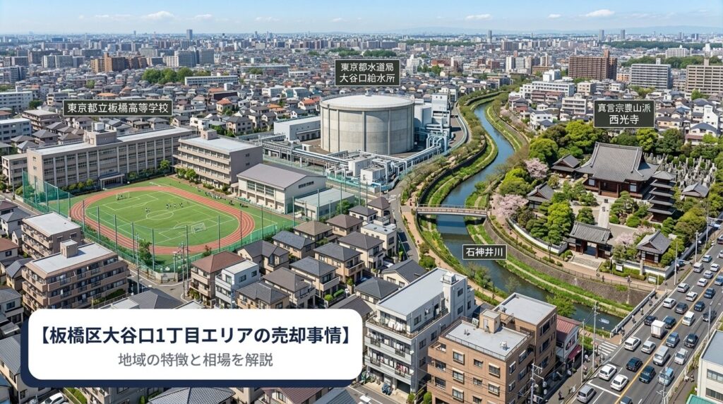板橋区大谷口の不動産売却ガイド｜相場・税金・費用