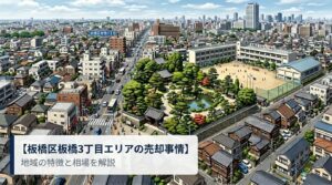 板橋区板橋3丁目 不動産売却ガイド｜相場・税金・費用・流れ