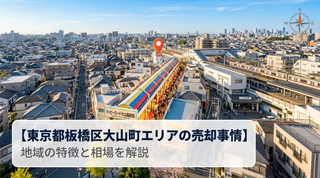 板橋区大山町 不動産売却ガイド｜相場・税金・費用・流れ