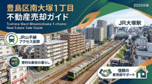 南大塚1丁目の不動産売却ガイド｜相場・税金・費用【2026年版】