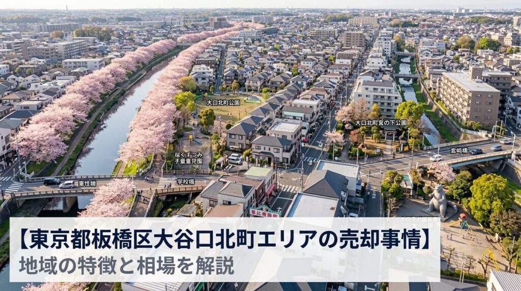 板橋区大谷口北町 不動産売却ガイド｜相場・税金・費用