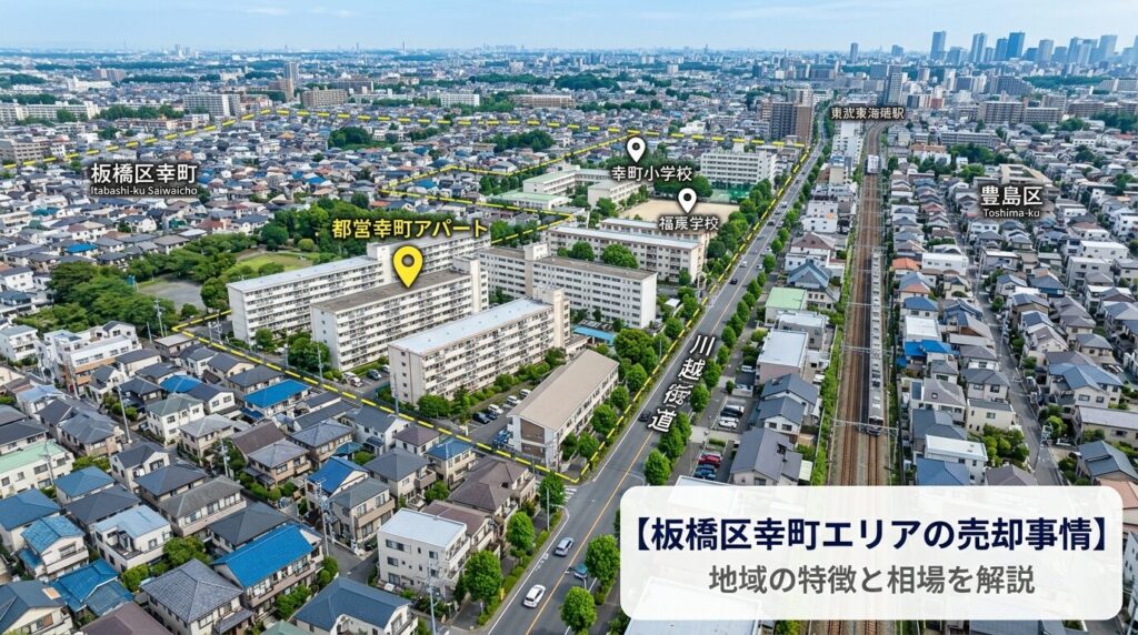 板橋区幸町 不動産売却ガイド｜相場・税金・費用・流れ