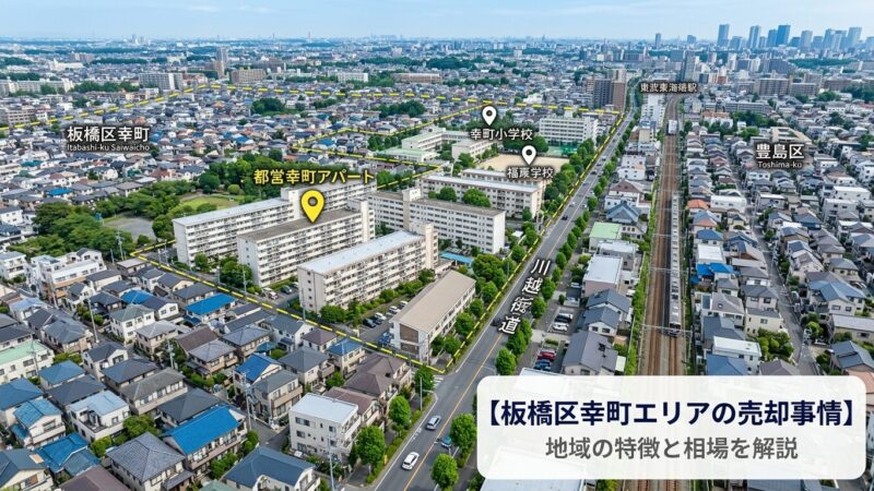 板橋区幸町 不動産売却ガイド｜相場・税金・費用・流れ