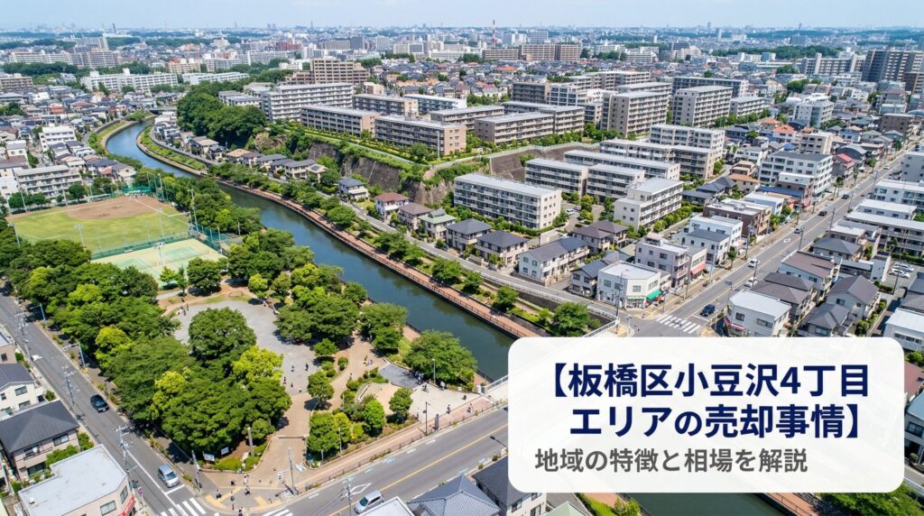 板橋区小豆沢4丁目 不動産売却ガイド｜相場・税金・費用【2026年版】