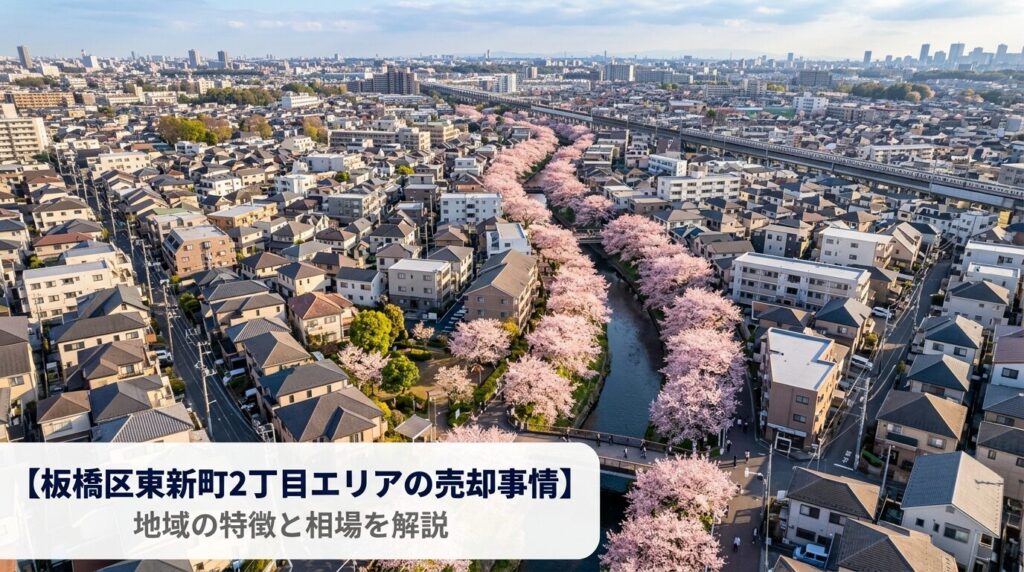 板橋区東新町の不動産売却ガイド｜相場・税金・費用・流れ【2026年版】