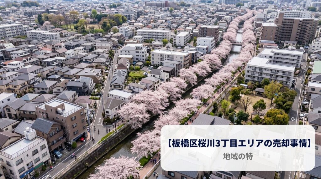 板橋区桜川3丁目 不動産売却ガイド｜相場・税金・費用
