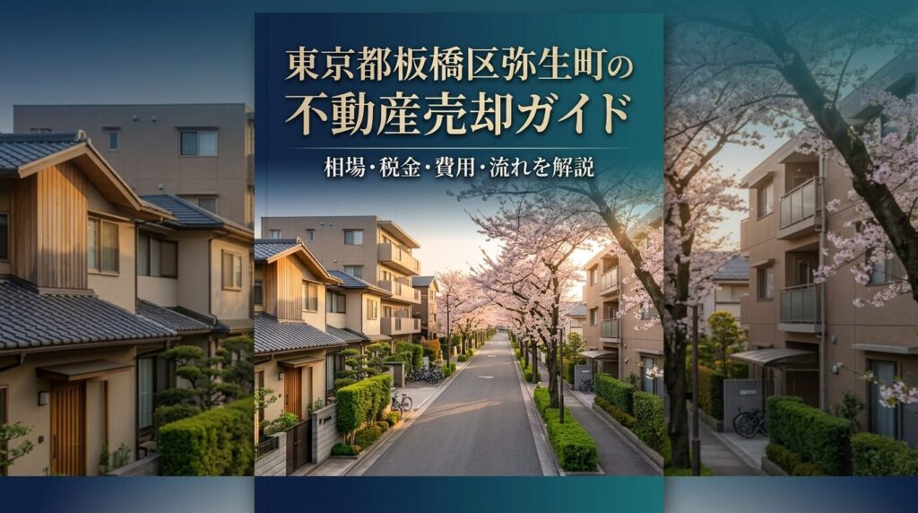 板橋区弥生町 不動産売却ガイド