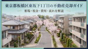 板橋区東坂下1丁目 不動産売却ガイド｜相場・税金・流れ