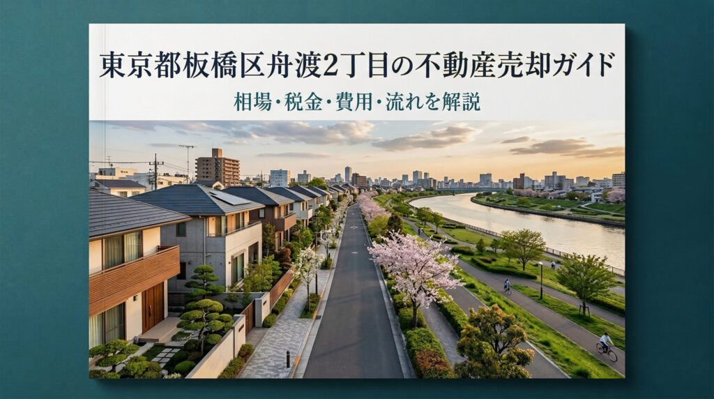 板橋区舟渡2丁目 不動産売却ガイド｜相場・税金・費用・流れ