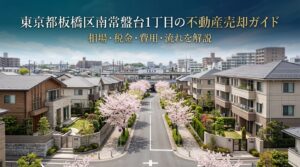 板橋区南常盤台1丁目 不動産売却ガイド｜相場・税金・費用