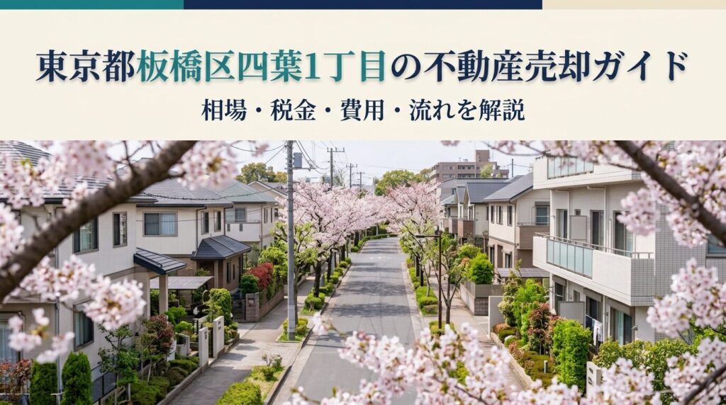板橋区四葉1丁目 不動産売却ガイド