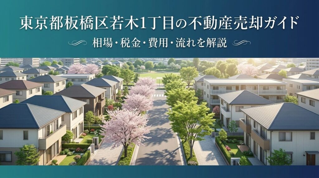板橋区若木1丁目 不動産売却ガイド