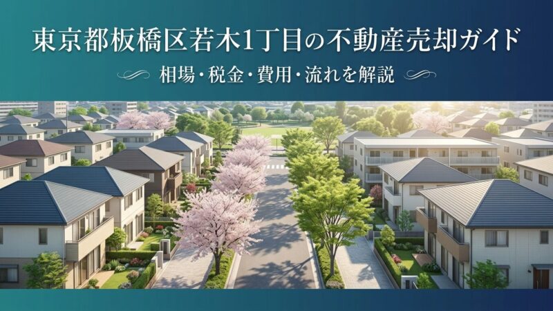 板橋区若木1丁目 不動産売却ガイド