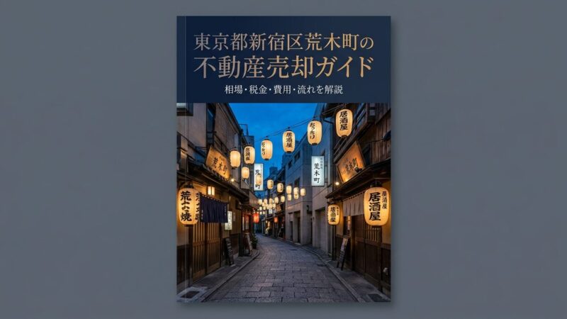 新宿区荒木町 不動産売却ガイド