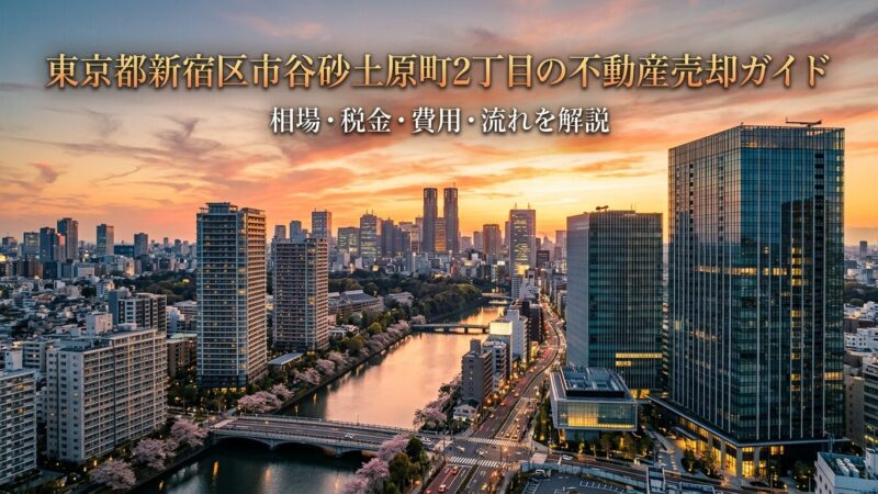市谷砂土原町2丁目 不動産売却ガイド