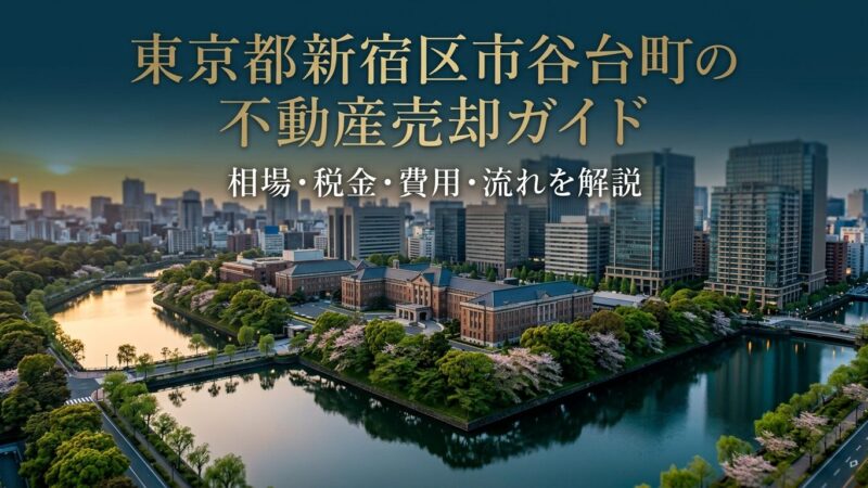 新宿区市谷台町 不動産売却ガイド