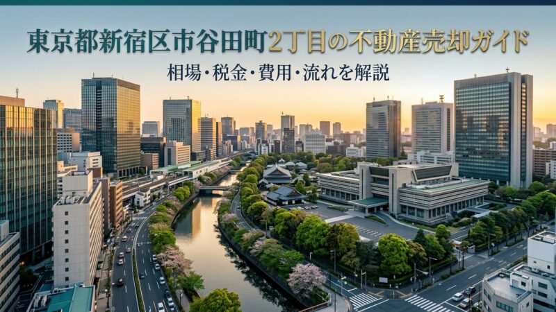 新宿区市谷田町2丁目 不動産売却ガイド