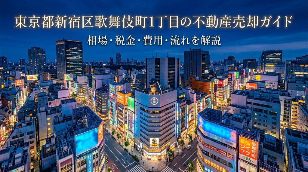 新宿区歌舞伎町1丁目 不動産売却ガイド