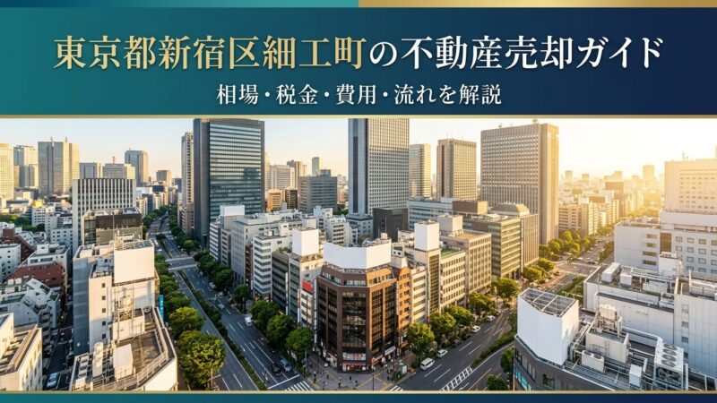 新宿区細工町 不動産売却ガイド