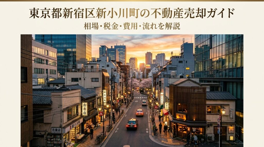 新宿区新小川町 不動産売却ガイド