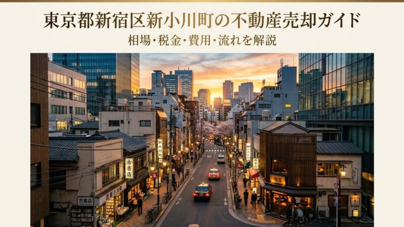 新宿区新小川町 不動産売却ガイド