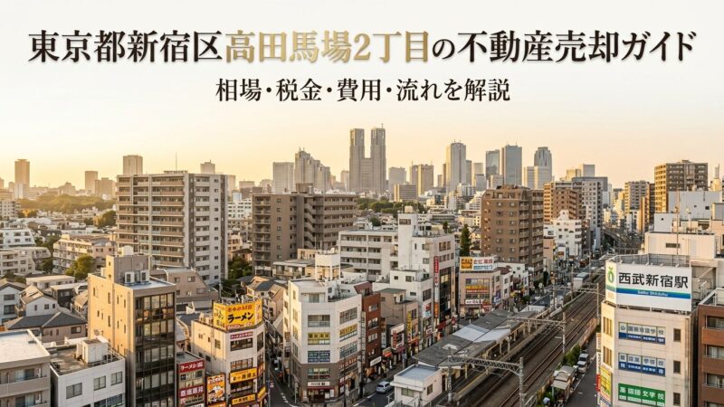 新宿区高田馬場2丁目 不動産売却ガイド