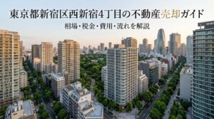 西新宿4丁目 不動産売却ガイド｜相場・税金・費用・流れ