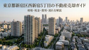西新宿5丁目 不動産売却ガイド｜相場・税金・費用・流れ