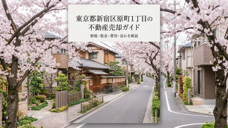 新宿区原町1丁目 不動産売却ガイド