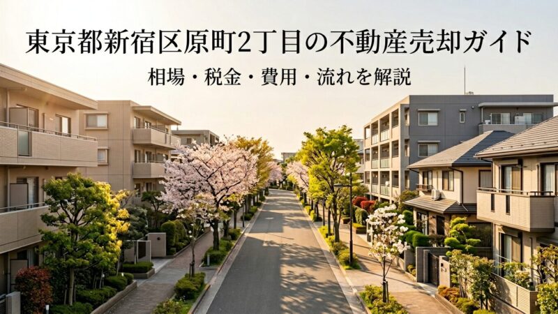新宿区原町2丁目 不動産売却ガイド