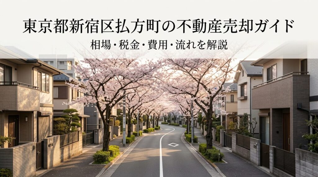 新宿区払方町 不動産売却ガイド