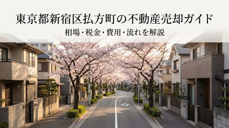 新宿区払方町 不動産売却ガイド