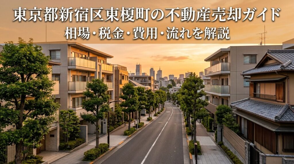 新宿区東榎町 不動産売却ガイド