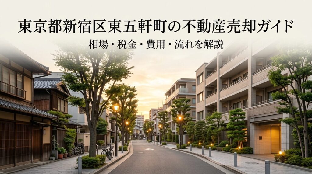 新宿区東五軒町 不動産売却ガイド