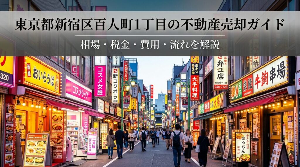 新宿区百人町1丁目 不動産売却ガイド